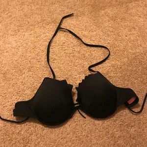 Black Bikini Top Size 36 DD Victoria Secret